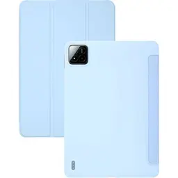 Чохол-книжка DK для Xiaomi Pad 7/7 Pro 11.2" екошкіра/силікон Smart Case white ice