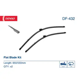 Щітка склоочисника Denso DF-432 - мініатюра 2