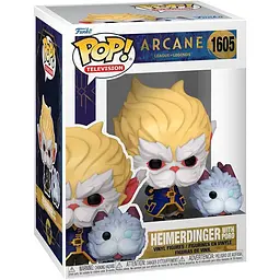 Фігурка Funko Pop Аркейн Хеймердінгер і Поро Arcane Heimerdinger with Poro 10 см FP A HP 1605 - мініатюра 3