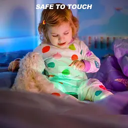 Набір акрилових ламп Palmcee 3D Night Light DIY 10 шт. 16 кольорів 4 режимами - мініатюра 2