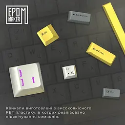 Клавіатура Epomaker Shadow-S Wisteria Linear Pink (SHS-P-WL) - мініатюра 12