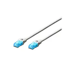 Патч-корд Digitus 3м, UTP, cat.5e, AWG 26/7, CCA, PVC, white (DK-1512-030/WH)