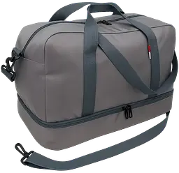 Дорожня сумка з відділом для взуття 40L Wallaby Сіра - мініатюра 9