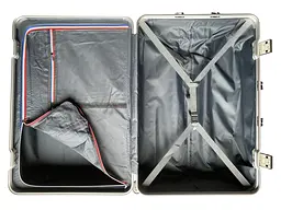 Валіза Milano bag 013 колір шампань розмір маленький S - мініатюра 3
