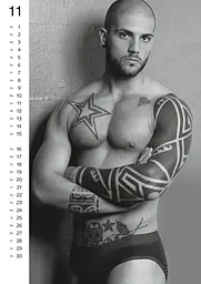 Календар PIN-UP Calendar Soft Men 2025 Orion 42-01806960000-25 100494 - мініатюра 3