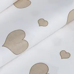 Простирадло на резинці Cosas в дитяче ліжечко SAND HEARTS 60х120х12 см (SandHearts_120) - мініатюра 6