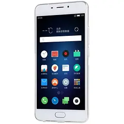 Чохол-накладка Nillkin TPU Nature Meizu M3e White - мініатюра 5