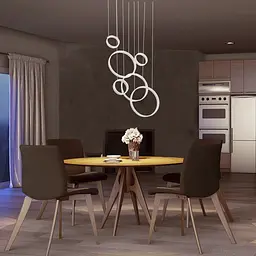 Люстра Brille лофт молекула підвісна LED 190W WW COF (BL-955S/6) - мініатюра 6