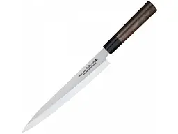 Кухонний ніж Янагіба Satake Kenta Walnut 21 см (808-057)