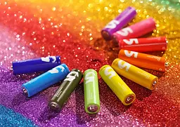 Батарейки ZMi ZI5 Rainbow AA batteries 40 шт (JZMi17AA40) - мініатюра 2