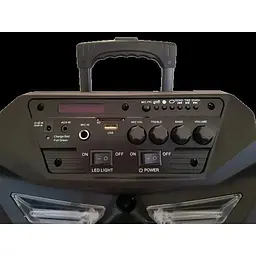 Акумуляторна акустична система ZPX-7783 колонка валіза 150Вт USB SD FM радіо Bluetooth мікрофон ДК (ZPX-7783) - мініатюра 4