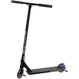Самокат трюковий Best Scooter 69х12.5х93 см Чорний 000231438