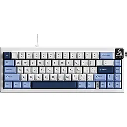 Клавіатура Ajazz AK650 Sea Salt Switch White/Blue (AK650-SS-BWB) [156876]