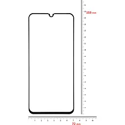 Захисне скло BeCover для Samsung Galaxy A70 SM-A705 Black (703804) - мініатюра 3