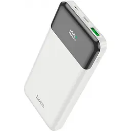 Зовнішній акумулятор Hoco J102 Cool Figure 10000mAh 20W White [101319] - мініатюра 3