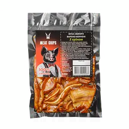Вушка свинячі в/к Meat Chips з хріном 100г