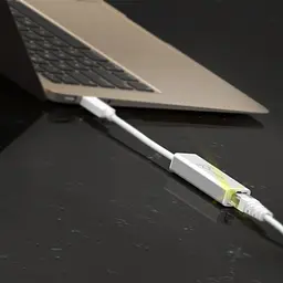 Перехідник j5create JUE130-N, з USB-A на Gigabit Ethernet (JUE130-N) - мініатюра 4