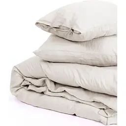 Підковдра MirSon Linen Jasmine льон 160х220 см бежево-сіра (2200008269197) - мініатюра 7