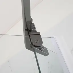 Душова кабіна з низьким піддоном Mixxus Lines SCT01-90x90x198-Tr Graphite New прозоре скло 6мм MI8429, Графит, прозорий, графіт - мініатюра 6