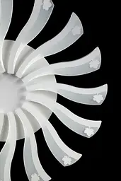 Люстра стельова LED Splendid Ray LK39264/16, 16W, білий, сучасний стиль з пультом - мініатюра 3