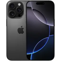 Смартфон Apple iPhone 16 Pro 128 ГБ Black Titanium (Grade A) Seller Refurbished