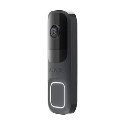 Відеодзвінок з WiFi 4Mp Ajax DoorBell Graphite із вбудованим штучним інтелектом та ІЧ датчиком руху (26-00559) - мініатюра 2