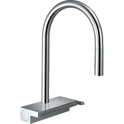 Змішувач Hansgrohe Aquno Select M81 170 3jet кухонний з витяжним виливом 73837000 Хром