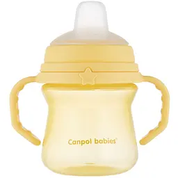 Кружка тренувальна Canpol babies First Cup Bonjour Paris 150 мл жовтий - мініатюра 4