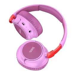 Навушники Bluetooth Hoco W43 Adventure BT headphones Purple - мініатюра 2