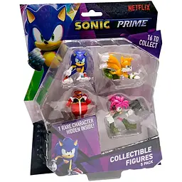 Набір ігрових фігурок Sonic Prime Пригоди Ємі, 6,5 см (SON2040C) - мініатюра 2