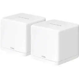 Бездротовий маршрутизатор (роутер) Mercusys Halo H30G (2-pack)