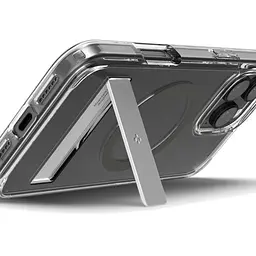 Прозорий чохол Spigen Ultra Hybrid S MagSafe Graphite для iPhone 16 Pro (ACS08143) - мініатюра 3