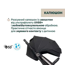 Прогулянкова коляска Chicco Dolomiti чорна (87163.94) - мініатюра 4