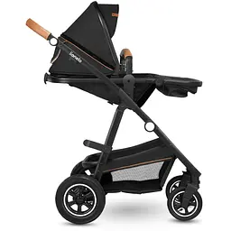 Коляска 2 в 1 Lionelo Amber Grey Graphite, темно-сіра (LO-AMBER GREY GRAPHITE (2in1)) - мініатюра 6