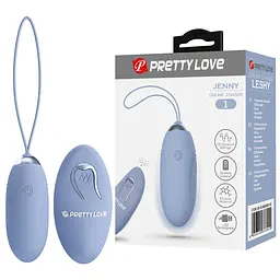 Віброяйце Pretty Love Jenny 7 см блакитний - мініатюра 6