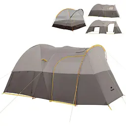 Намет шестимісний для кемпінгу Naturehike, KOTA 6 (CNK2450WS031) світло-коричневий - мініатюра 2