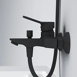 Змішувач для ванни Am.Pm X-Joy black F85A10022 Чорний матовий - мініатюра 9