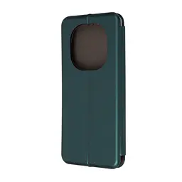 Чехол-книжка для Xiaomi Redmi Note 14 Pro 5G/Note 14 Pro+ 5G Poco X7 5G, G-Case, зеленый, кожаный чехол-книга из экокожи (PU) и TPU, с магнитом, с подставкой и вместительным кардхолдером, противоударный, защита всего корпуса, ArmorStandart (ARM79791) - мініатюра 2