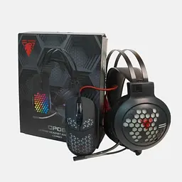 Комплект миші та навушники Jedel CP-06 чорний - мініатюра 9