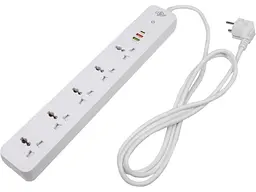 Мережевий фільтр-подовжувач Logicpower White 2 м (30324) - мініатюра 3