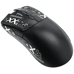 Ігрова ультралегка миша ATTACK SHARK R1 з сенсором PAW3311, Чорний - мініатюра 4