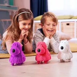 Інтерактивна іграшка Jiggly Pup Грайливе цуценя, білий (JP001-WB-W) - мініатюра 4