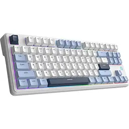 Клавіатура Ajazz AK870 V2 Flying Fish Switch White/Blue (AK870-V2-FF-BWB) [161036] - мініатюра 3