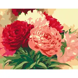 Картина по номерам Rosa Start Букет півоній 35 х 45 см (4823098526117)