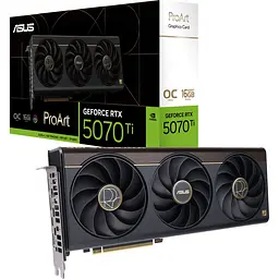 Відеокарта Asus ProArt GeForce RTX 5070 Ti OC 16GB (PROART-RTX5070TI-O16G) UA [149380]