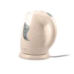 Електрочайник пластиковий Adler AD 08 b beije 1,0 літр - мініатюра 2
