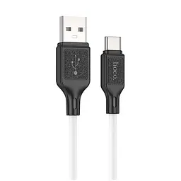 Кабель Hoco Type-C Cool silicone charging data cable X90 1m, 3A