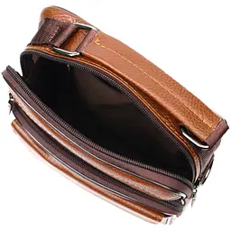 Шкіряна чоловіча сумка Vintage 19,5х24х4,5 см sum0023581 - мініатюра 4