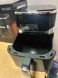 Аерофритюрниця безмасляна Crownberg CB-5547 5л електрична з сенсорним керуванням 1400 Вт - мініатюра 4