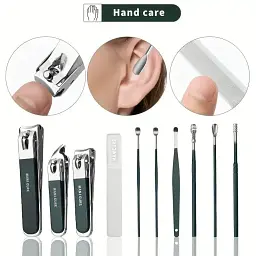 Манікюрно-педикюрний набір Nail Clipper Set 10 в 1 - мініатюра 3